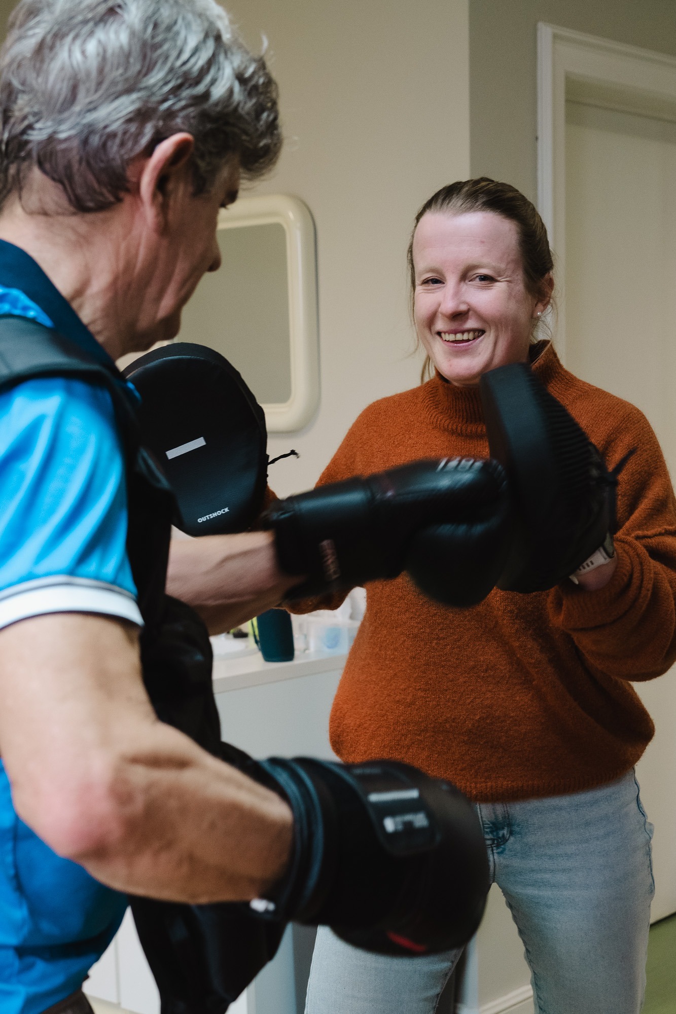 Lisa Vochten, kinesitherapeut, Ziekte van Parkinson, dubbeltaken, boksen, oefentherapie