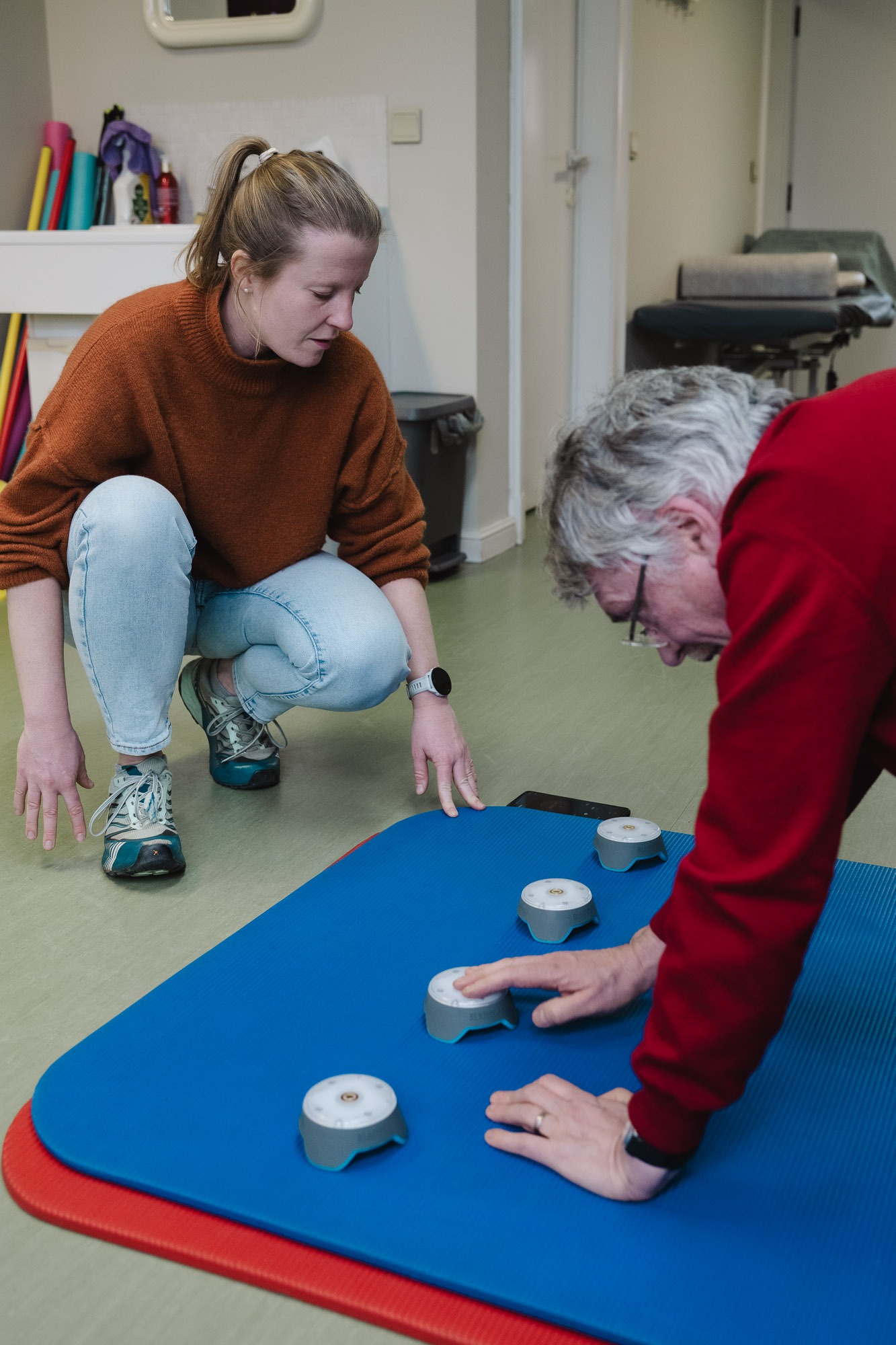 Lisa Vochten, kinesitherapeut, Ziekte van Parkinson, duizeligheid, evenwicht, oefentherapie, dubbeltaken